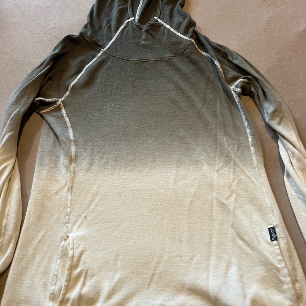 Women's Woolly Olive Gradient Hoodie